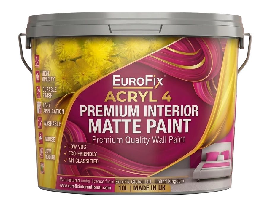 EuroFix Acryl 4 — Interior Matte Paint